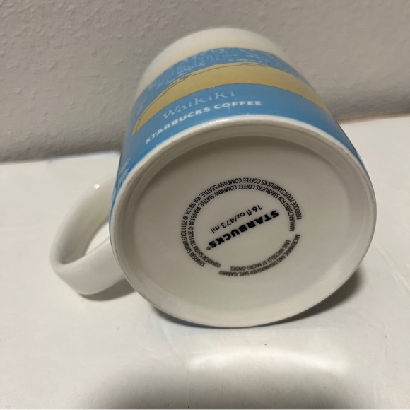 Starbucks Waikiki blue coffee mug - Picture 4 of 4
